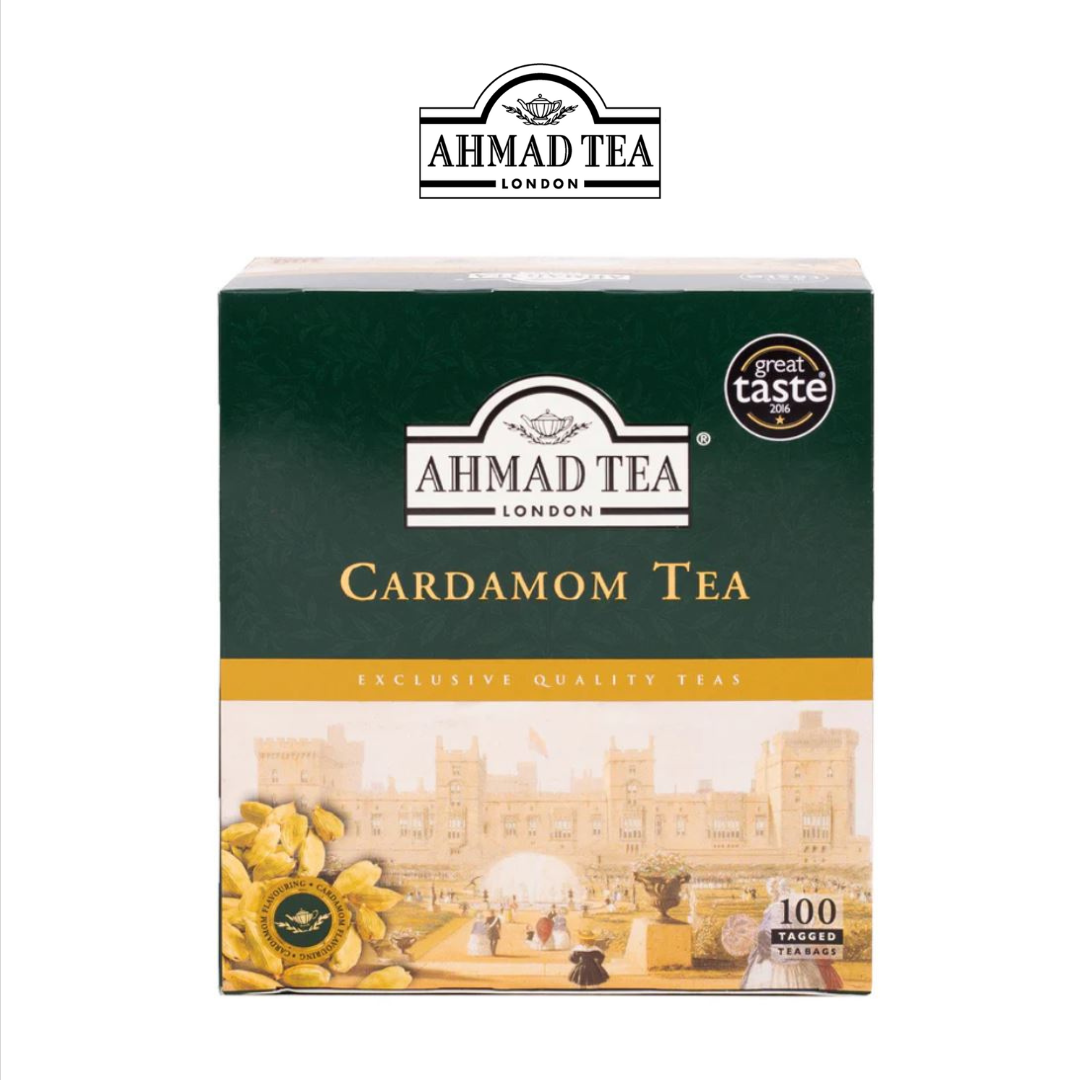 Ahmad Tea Cardamom Tea – 100 Tea Bags