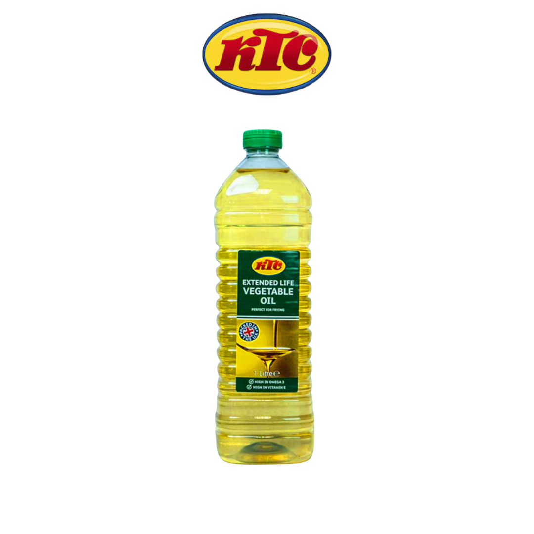 KTC Cooking Oils - KTC Extended Life Vegetable Oil - 1L