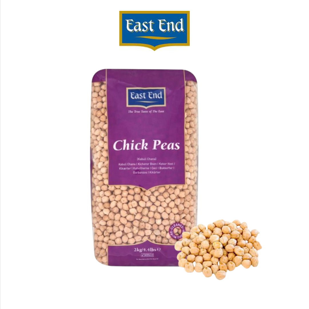 East End Chickpeas - 500g & 2kg Options | Kabuli Chana