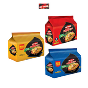 Ah-Yaan Instant Noodles - Curry, Chicken & Korean Extra Spicy Flavours  5x65g (325g)