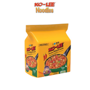 KO-LEE Korean Kimchi Flavour Noodles - 70g Pack of 4