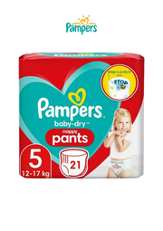 Pampers Baby Dry Diaper Pants Size 5 (12–17 kg)