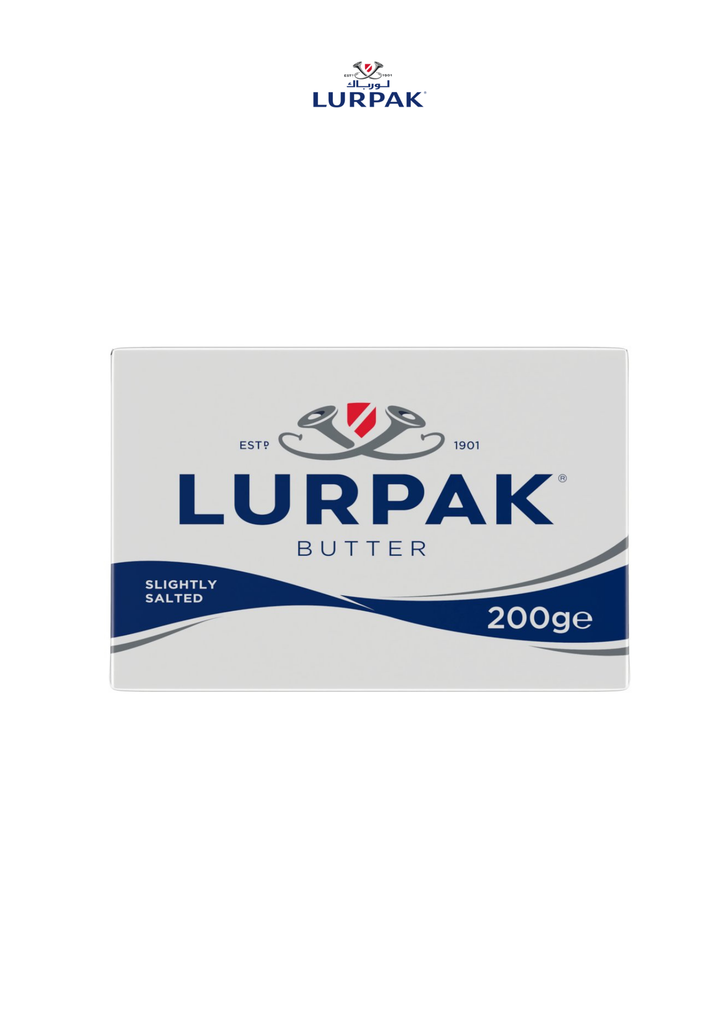 Lurpak Slightly Salted Butter 200g