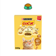 GO-CAT Chicken and Turkey Dry Cat Food 340g