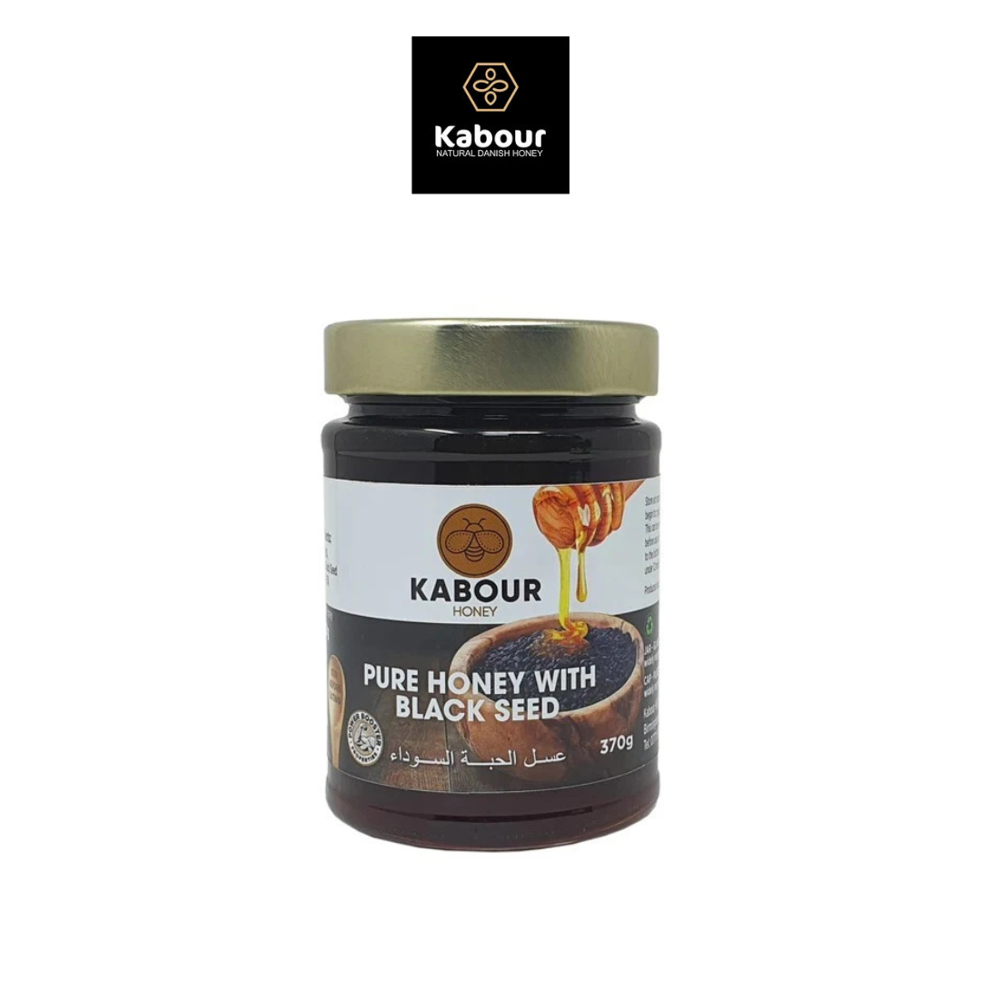 Kabour Pure Honey with Black Seed – 380g