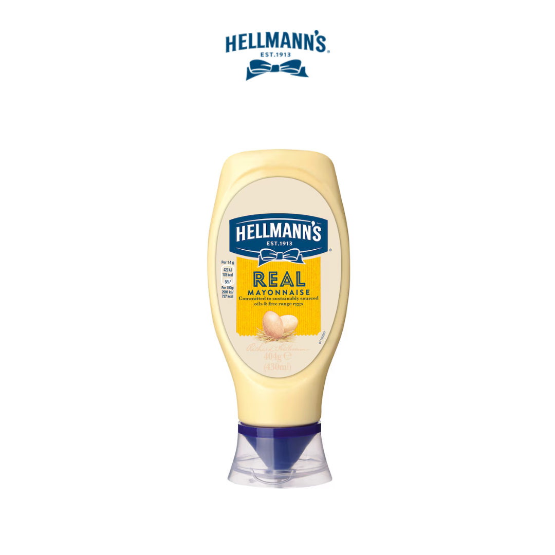 Hellmann's Real Mayonnaise Squeezy 430ml