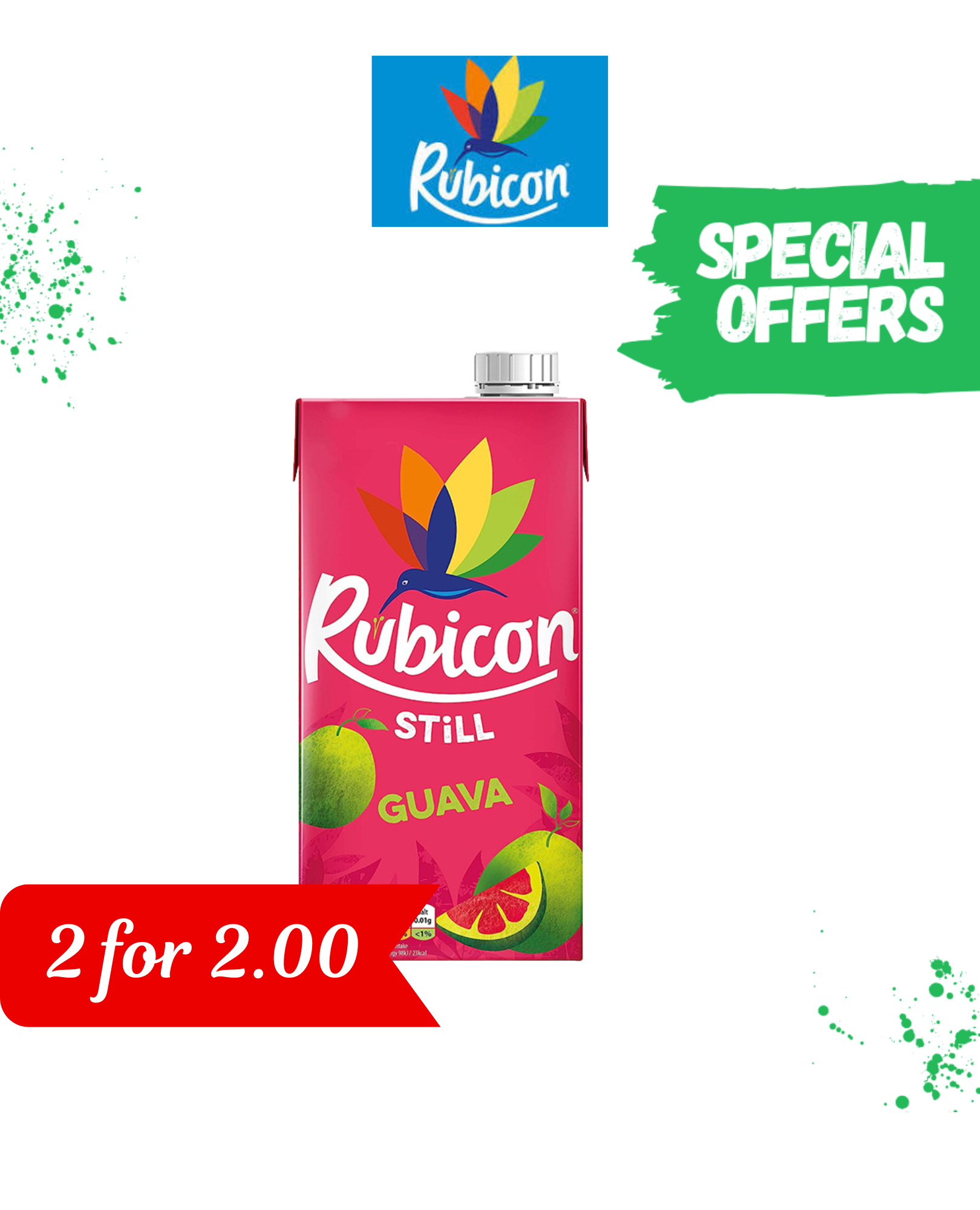 Rubicon Still Guava Juice Drink 1L