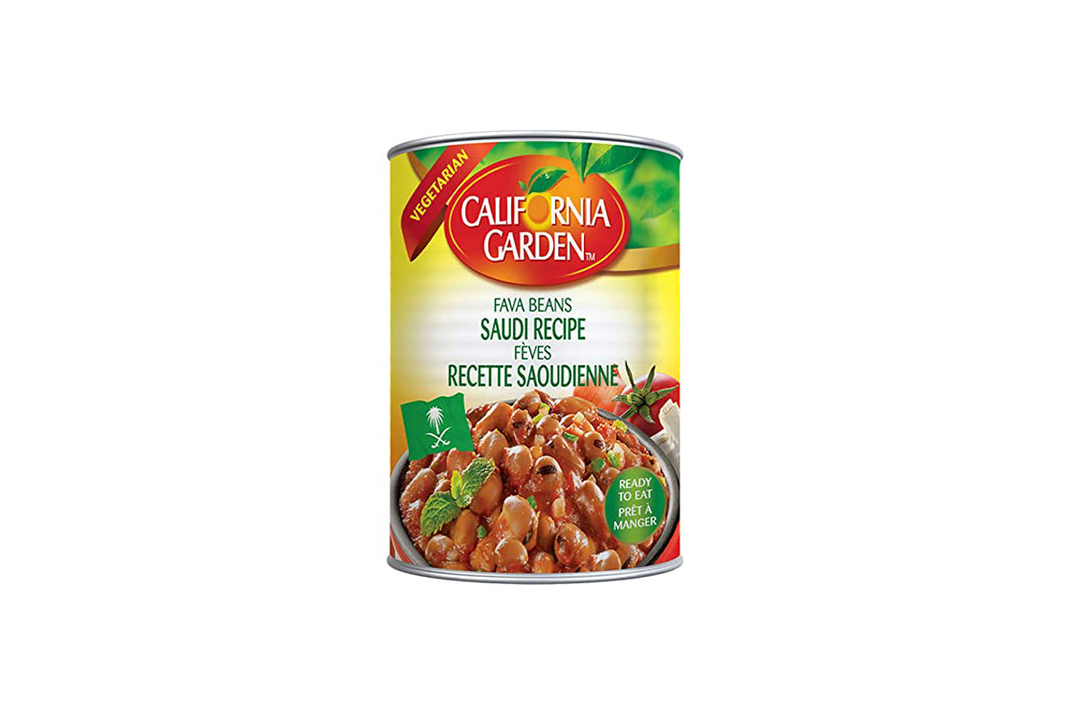 California Garden Tin Food - California Garden Fava Beans Saudi Recipe