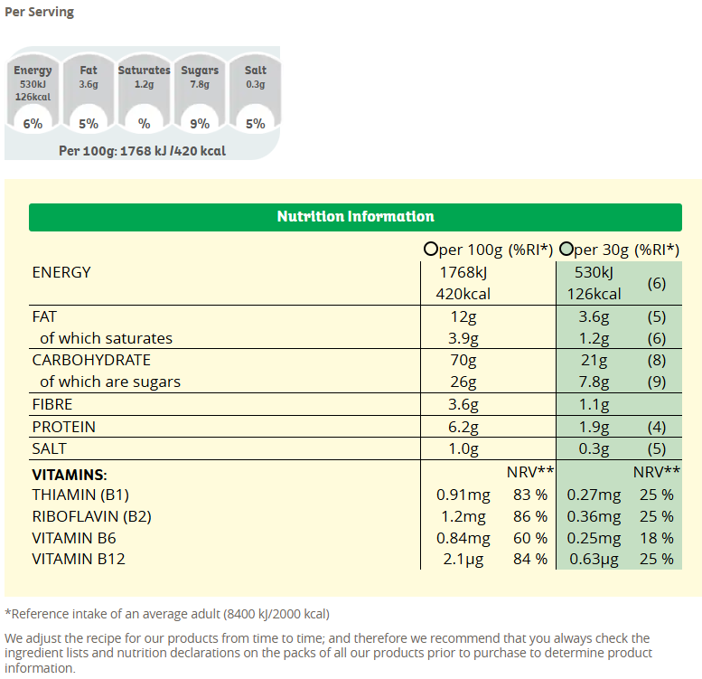 Kellogg’s Krave Cookies and Cream Cereal 375g