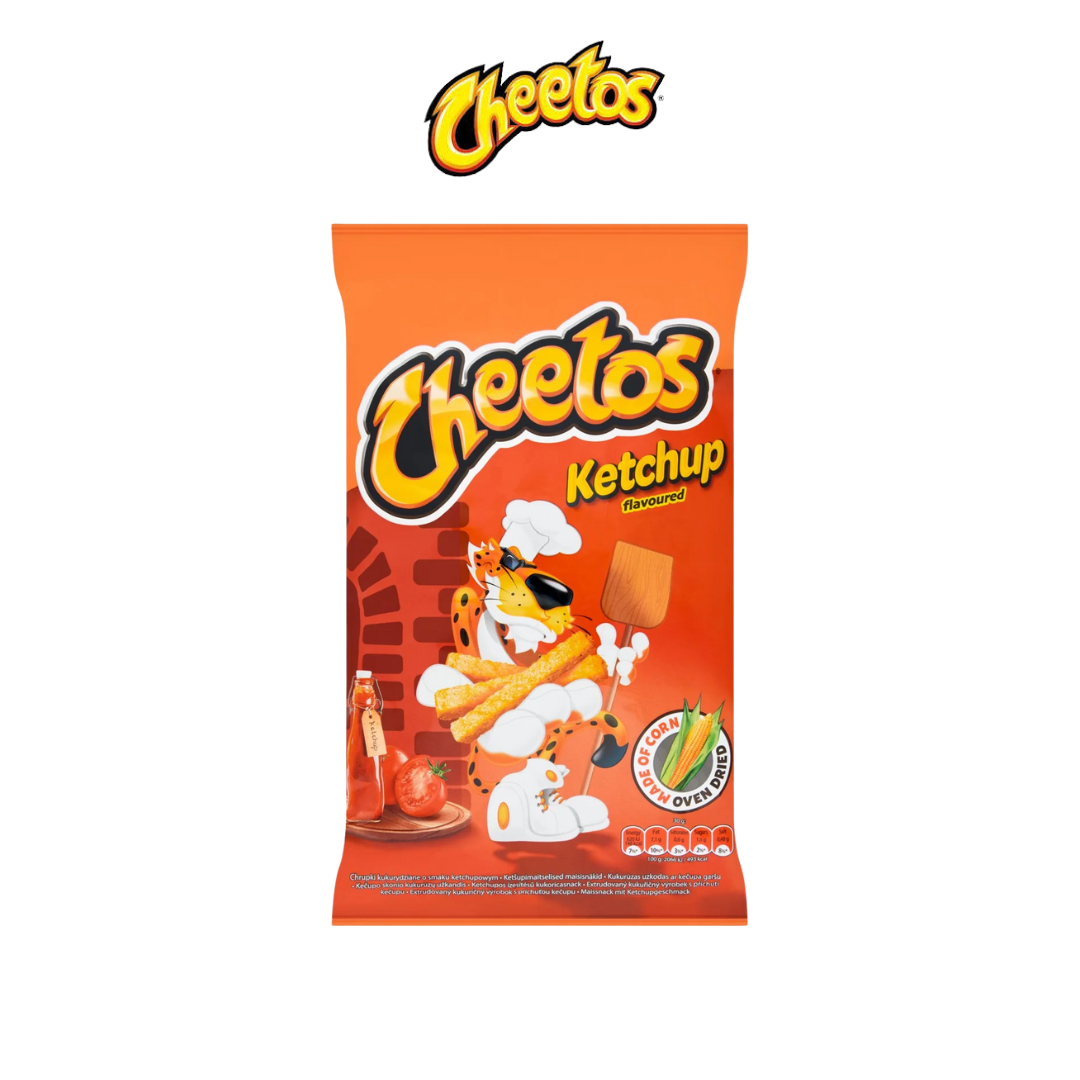 Cheetos Ketchup Big Bag Snacks 165g
