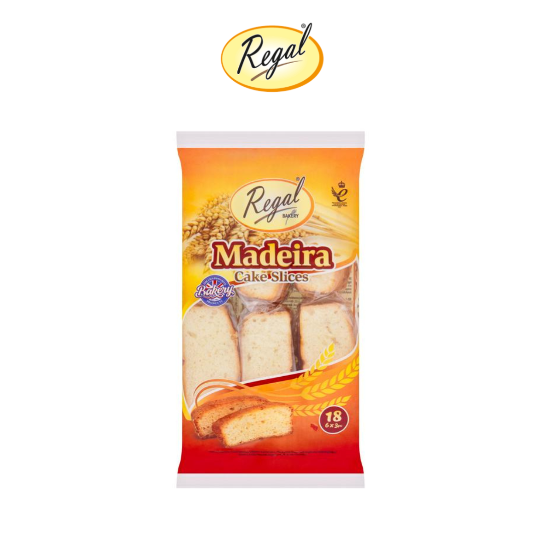 Regal Bakery Madeira Cake Slices 370g - 18 pcs