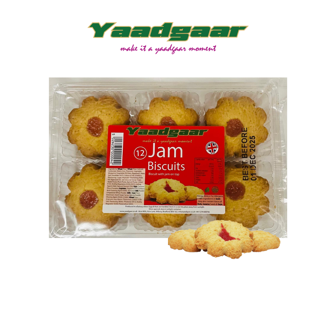 Yaadgaar Jam Biscuits – 12pcs