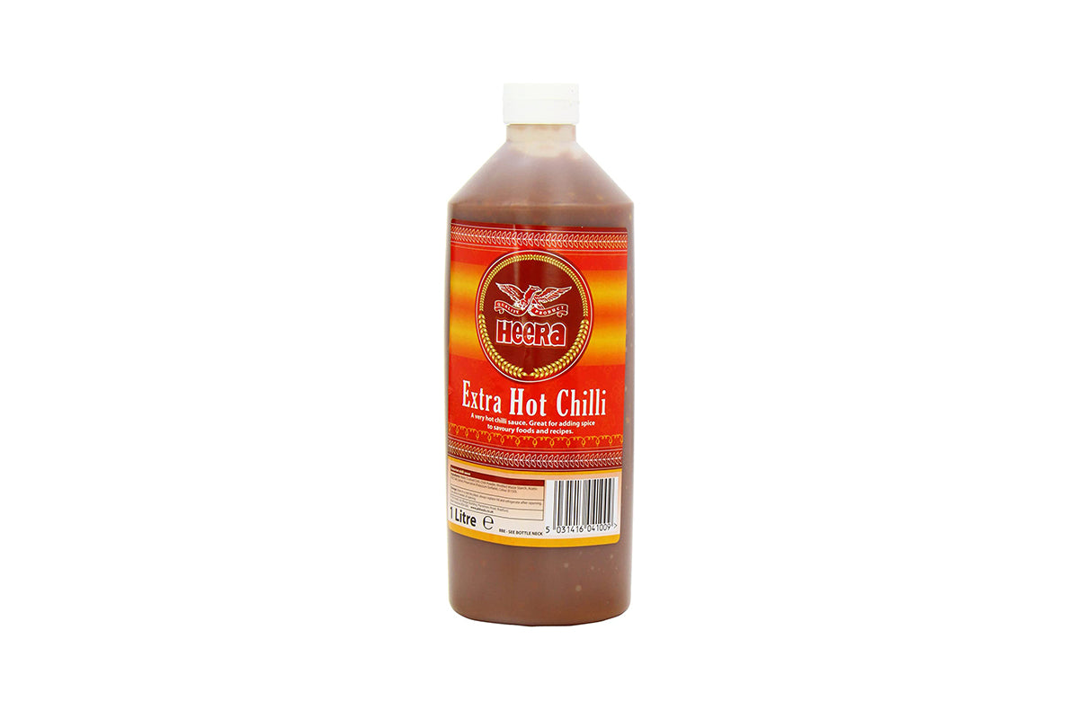 Heera Sauces - Heera Extra Hot Chilli Sauce 1L