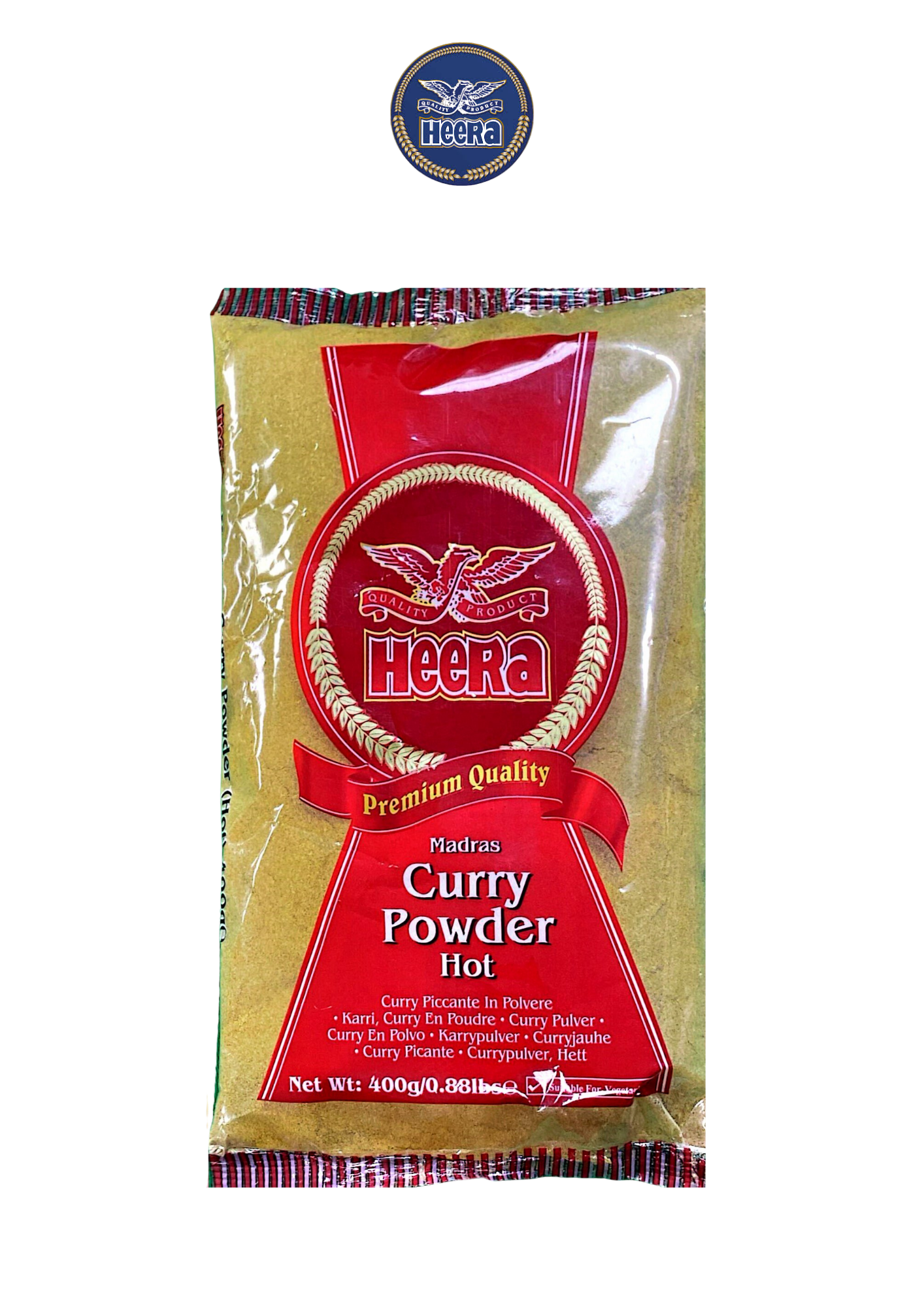 Heera Madras Curry Powder Hot 400g