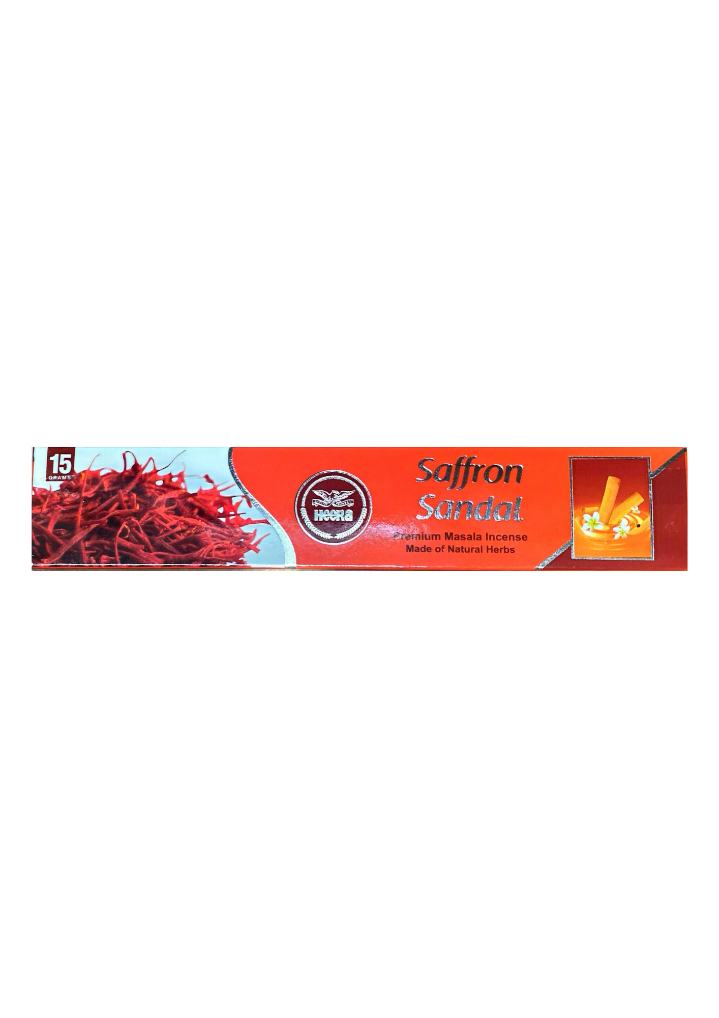 Heera Saffron Sandal Incense Sticks – 15g