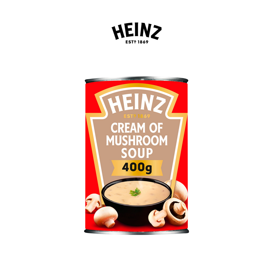 Heinz Cream Of Mushroom Soup 400G