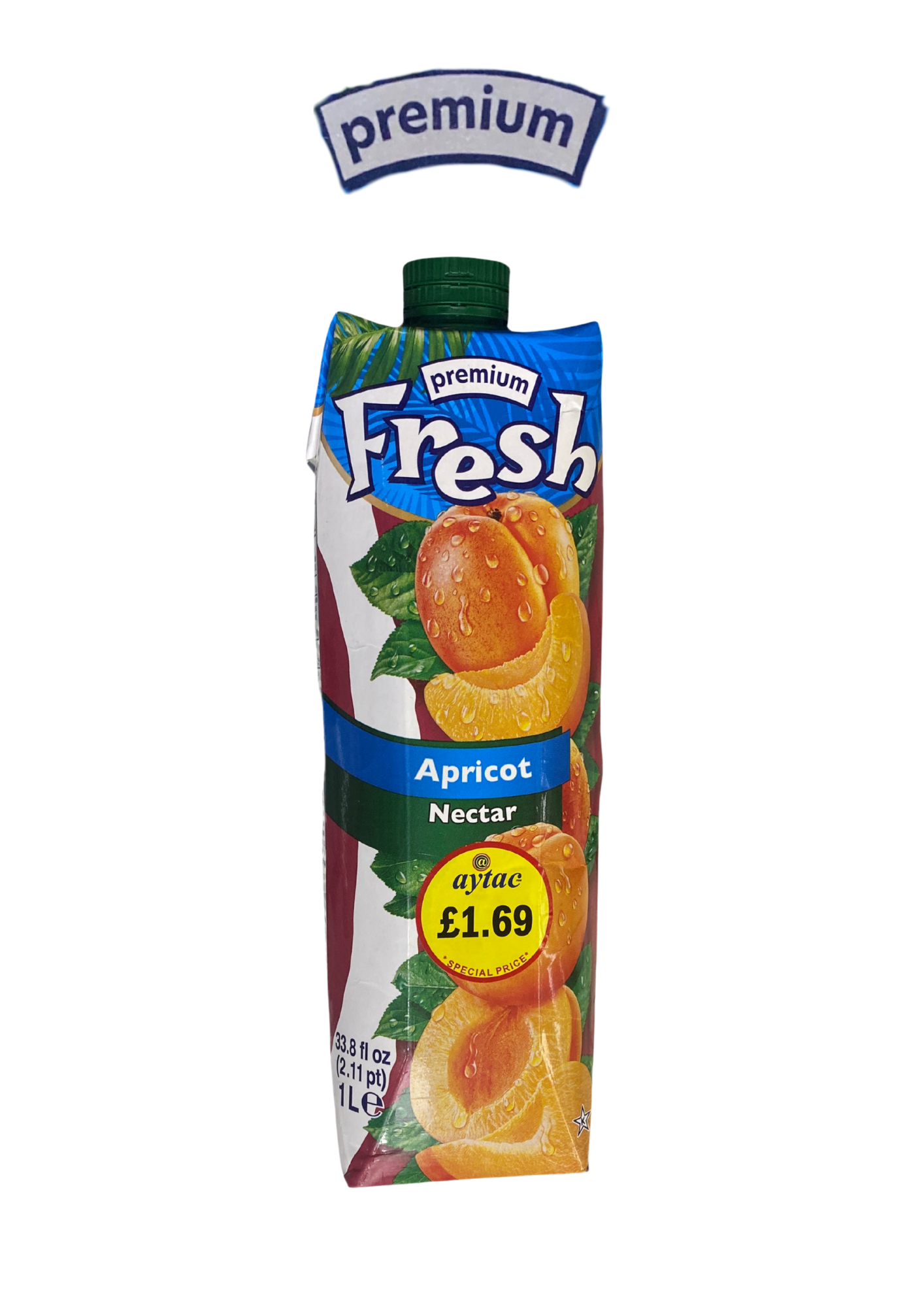 Premium Fresh Apricot Nectar – 1 L