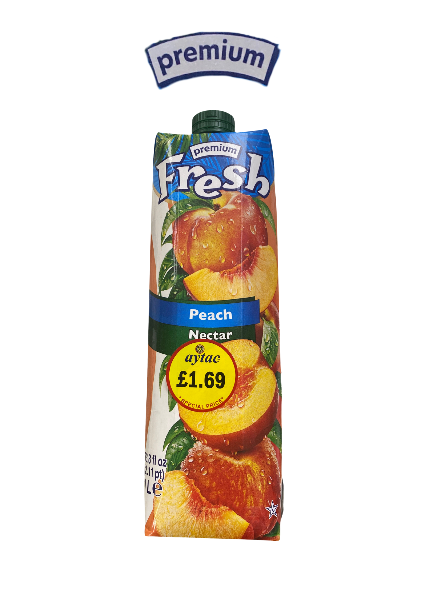 Premium Fresh Peach Nectar – 1 L