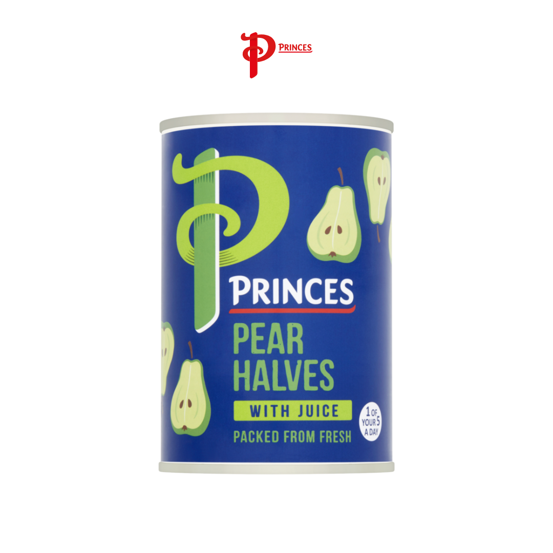 Princes Pear Halves In Juice 410g