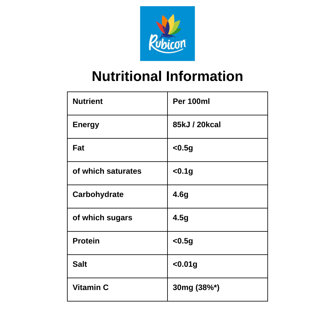 Rubicon Still Watermelon Juice Drink 1L