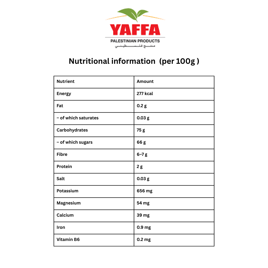 Yaffa Organic Medjool Dates 450g
