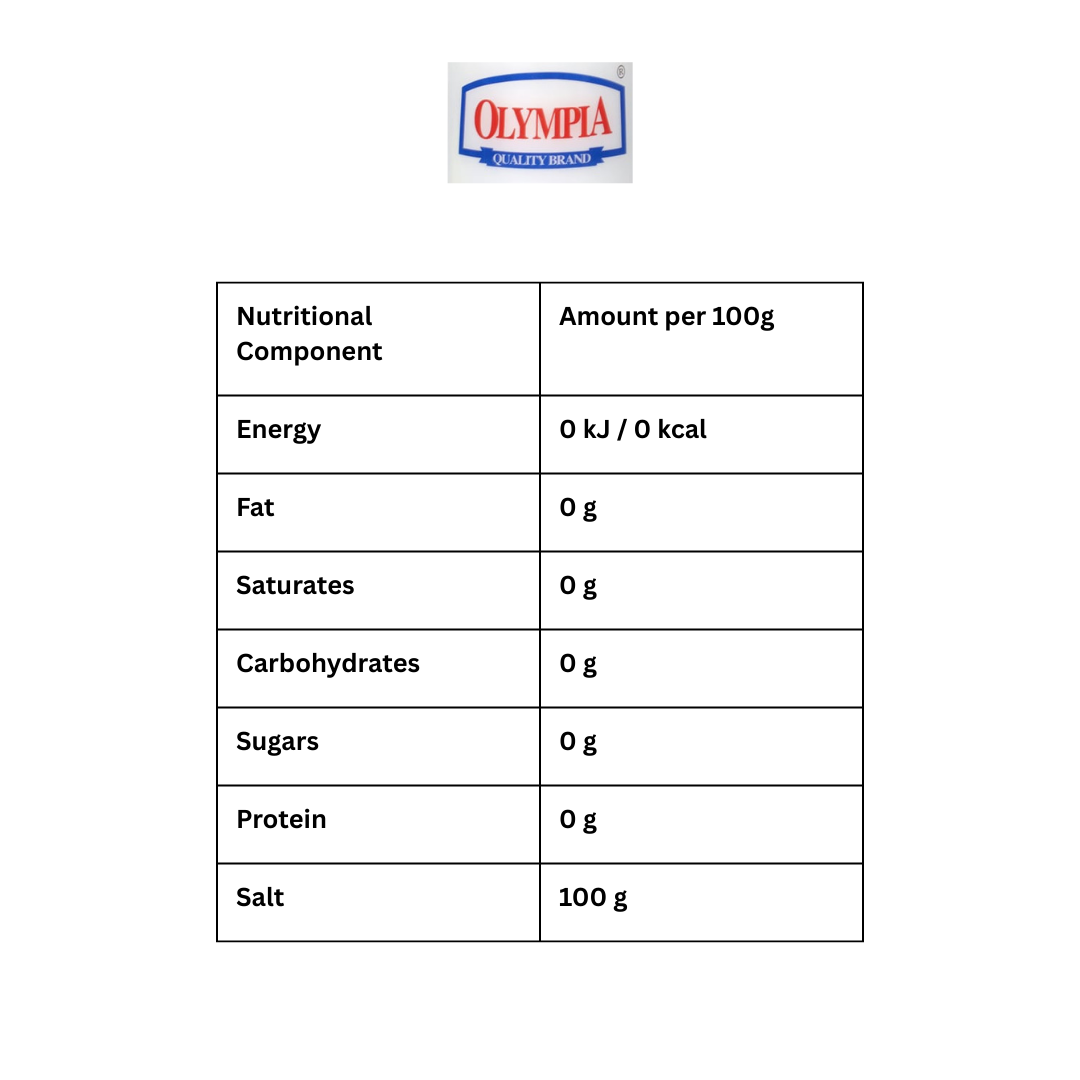 Olympia Sare de Masă Iodată 500g