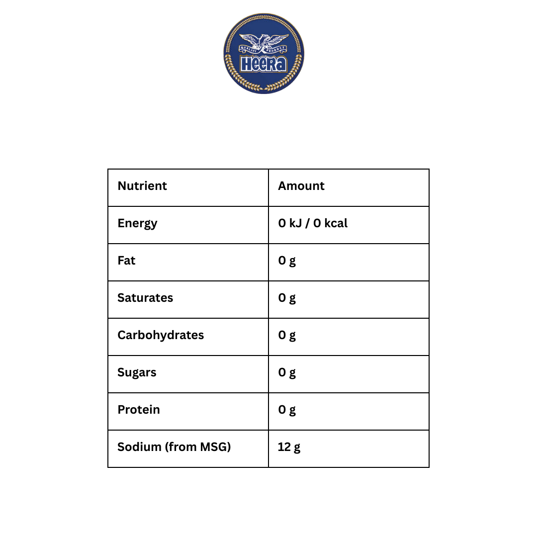 Heera Monosodium Glutamate Salt - 400g