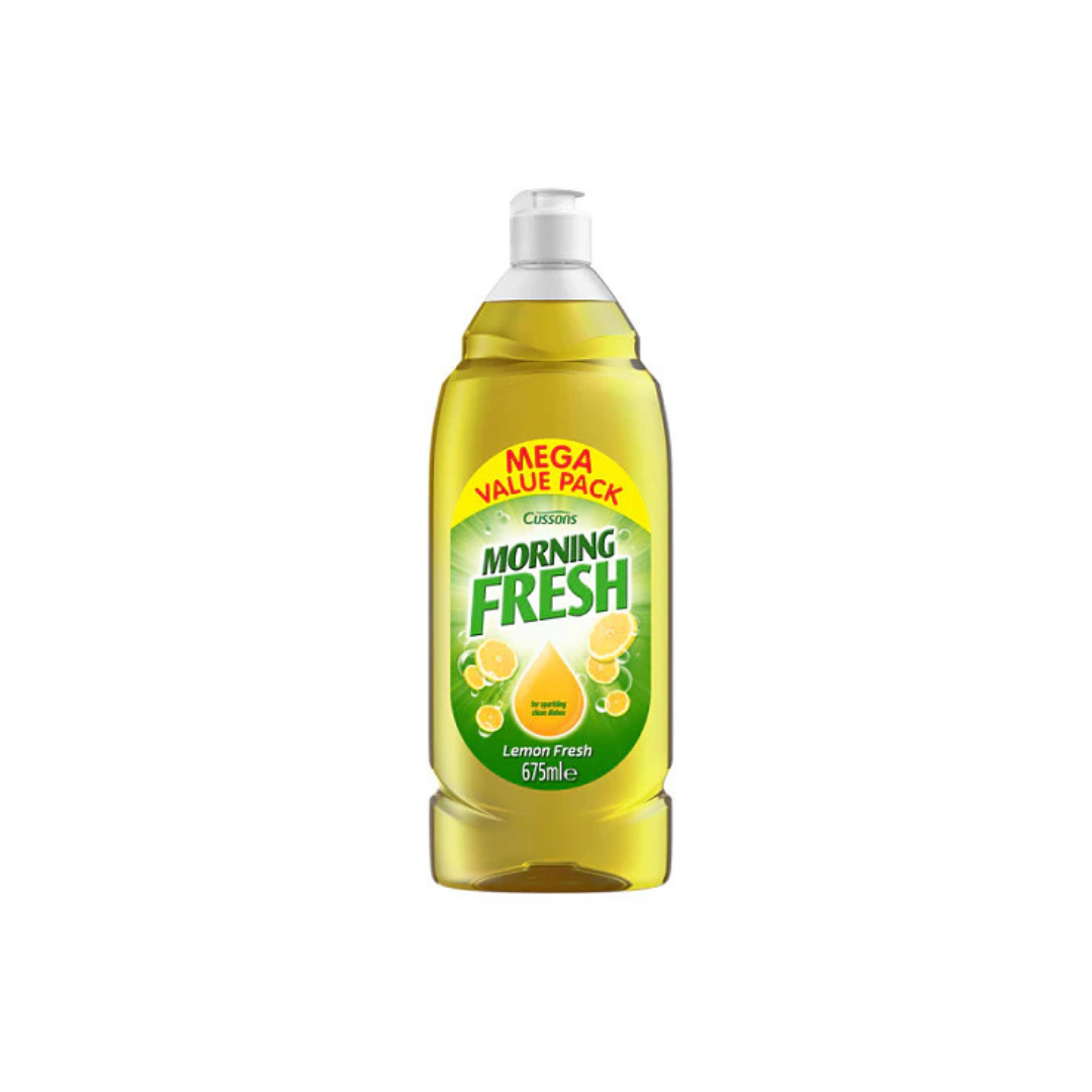 Cussons Morning Fresh Washing Up Liquid Lemon 675ml