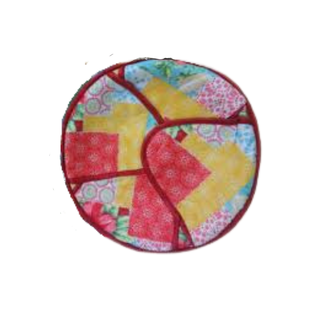 Round Padded Roti Warmer Holder Insulated Chaba