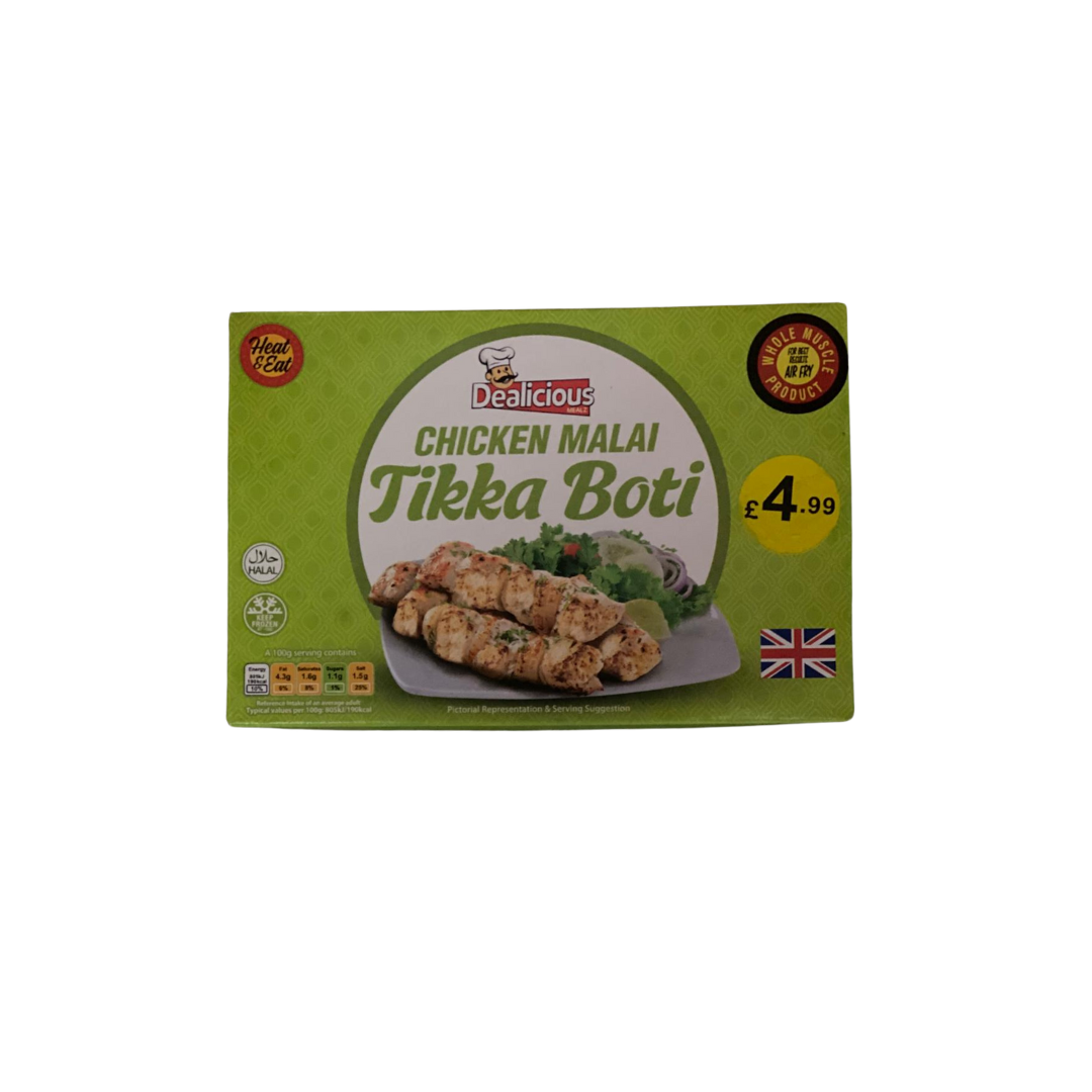Dealiciou Chicken Malai Tikka Boti 350g