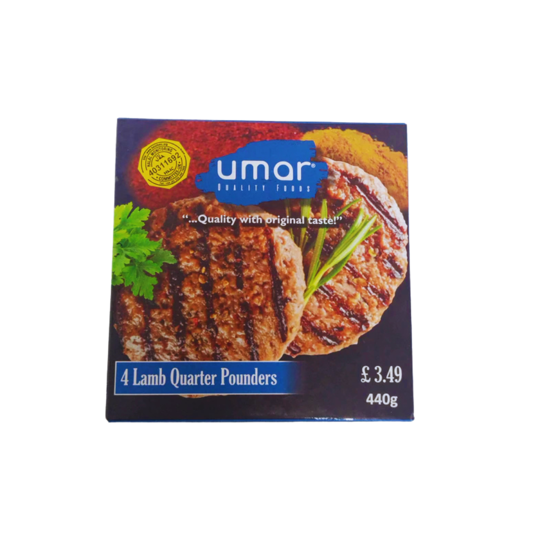Umar 4 Quarter Pounders 440g
