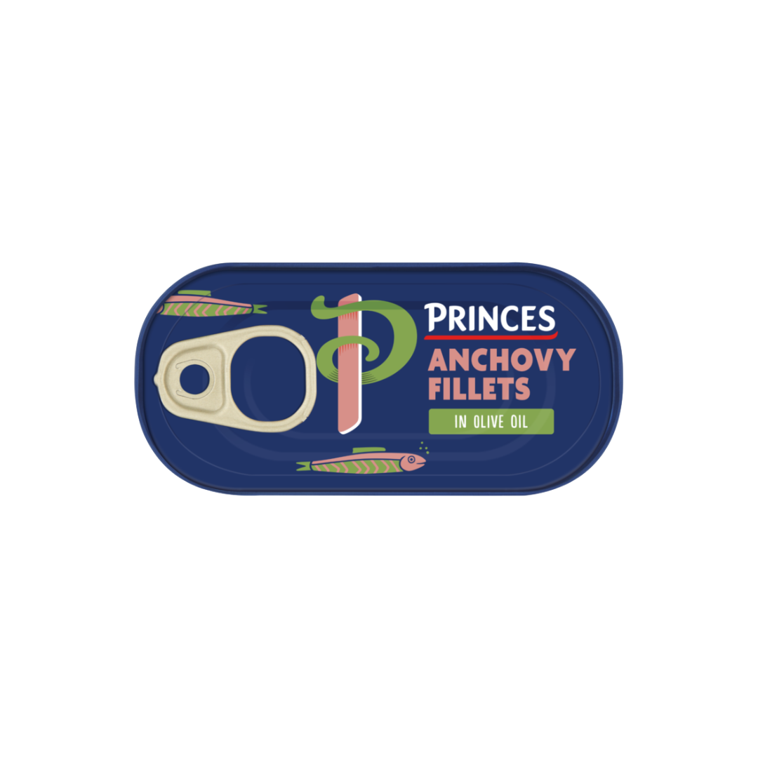 Princess Anchovy Fillets in Olive Oil 50g