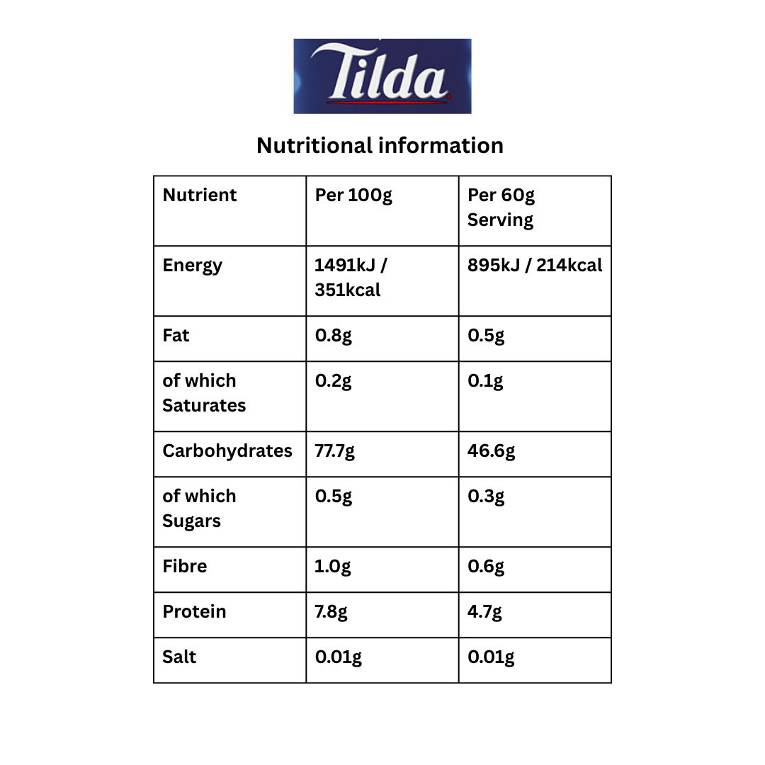 Tilda Pure Original Basmati Rice 5kg
