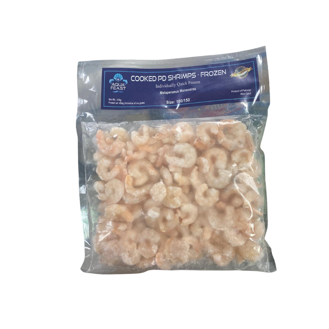 Aquafeast Cooked PD Shrimps - Frozen