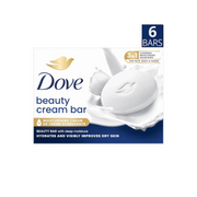 Dove Beauty Cream Soap Bars 6 pack