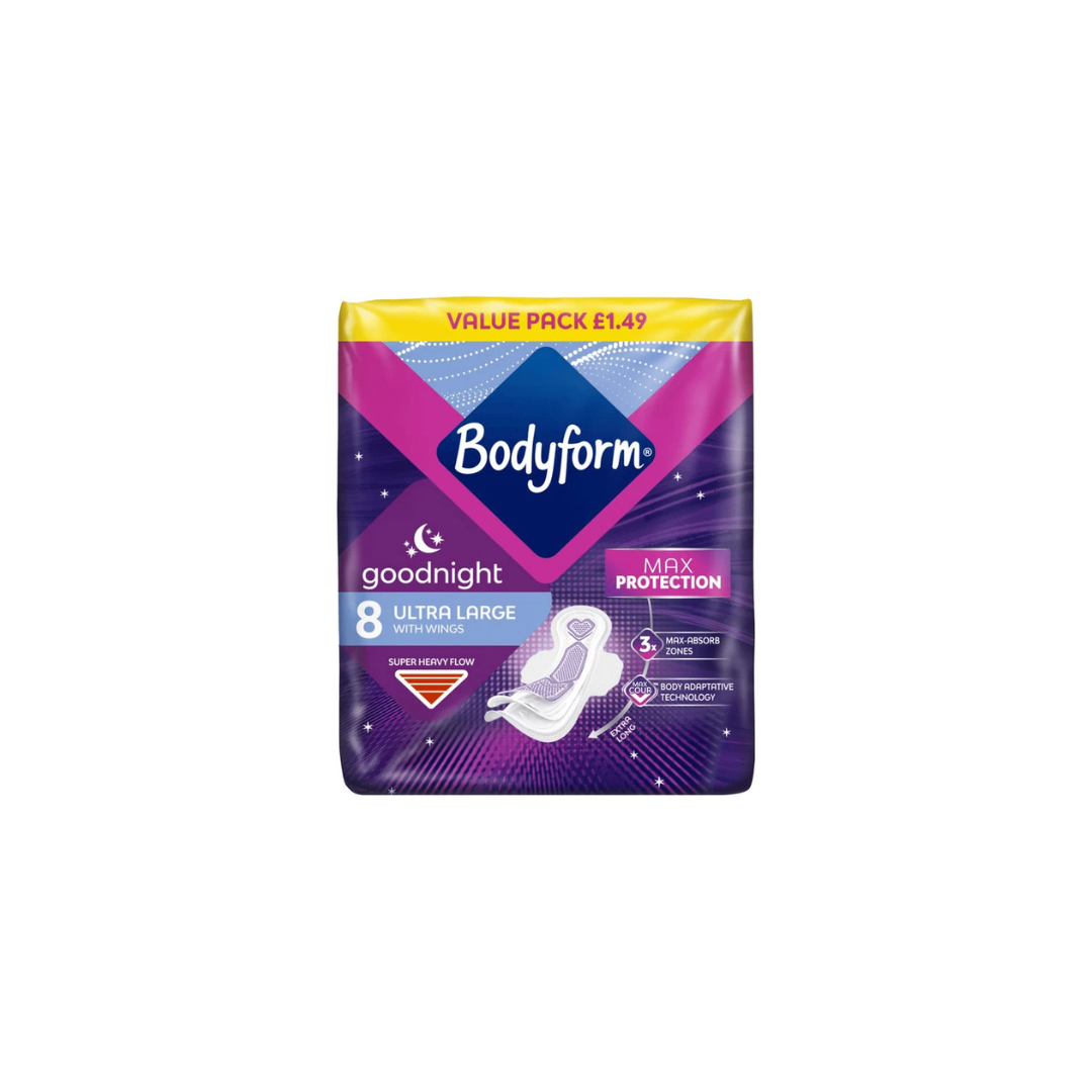 Bodyform Ultra Large Towels Goodnight with Wings