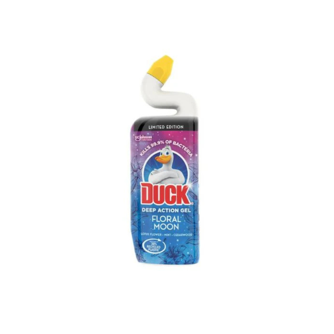 Duck Toilet Cleaner Deep Action Gel Floral Moon 750ml