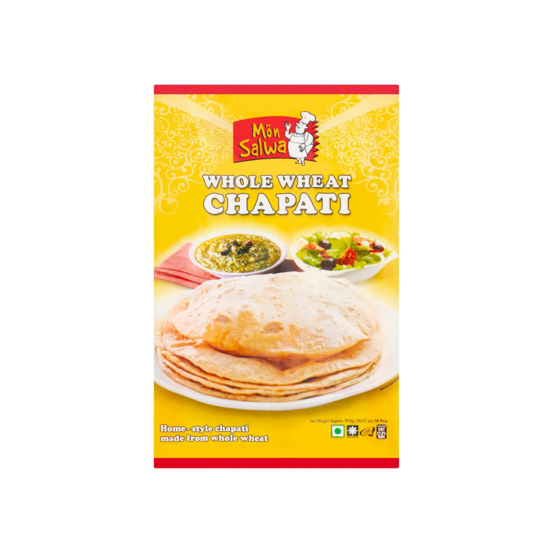 Mön Salwa Whole Wheat Chapati 18 piece