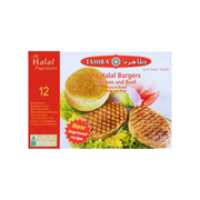 Tahira 12 Chicken & Beef Burgers Halal