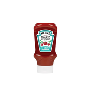 Heinz Tomato Ketchup bottle on a white background