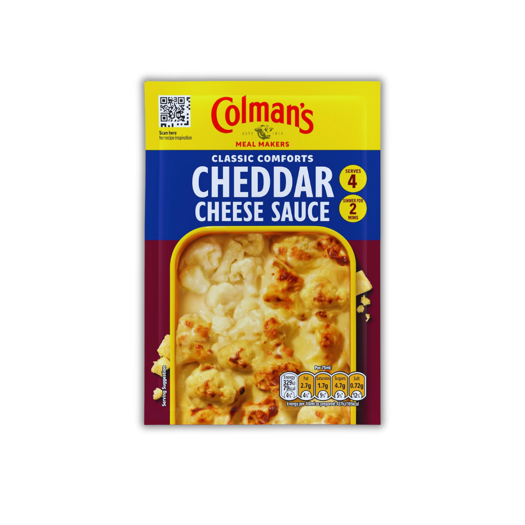 Colman’s Cheddar Cheese Sauce