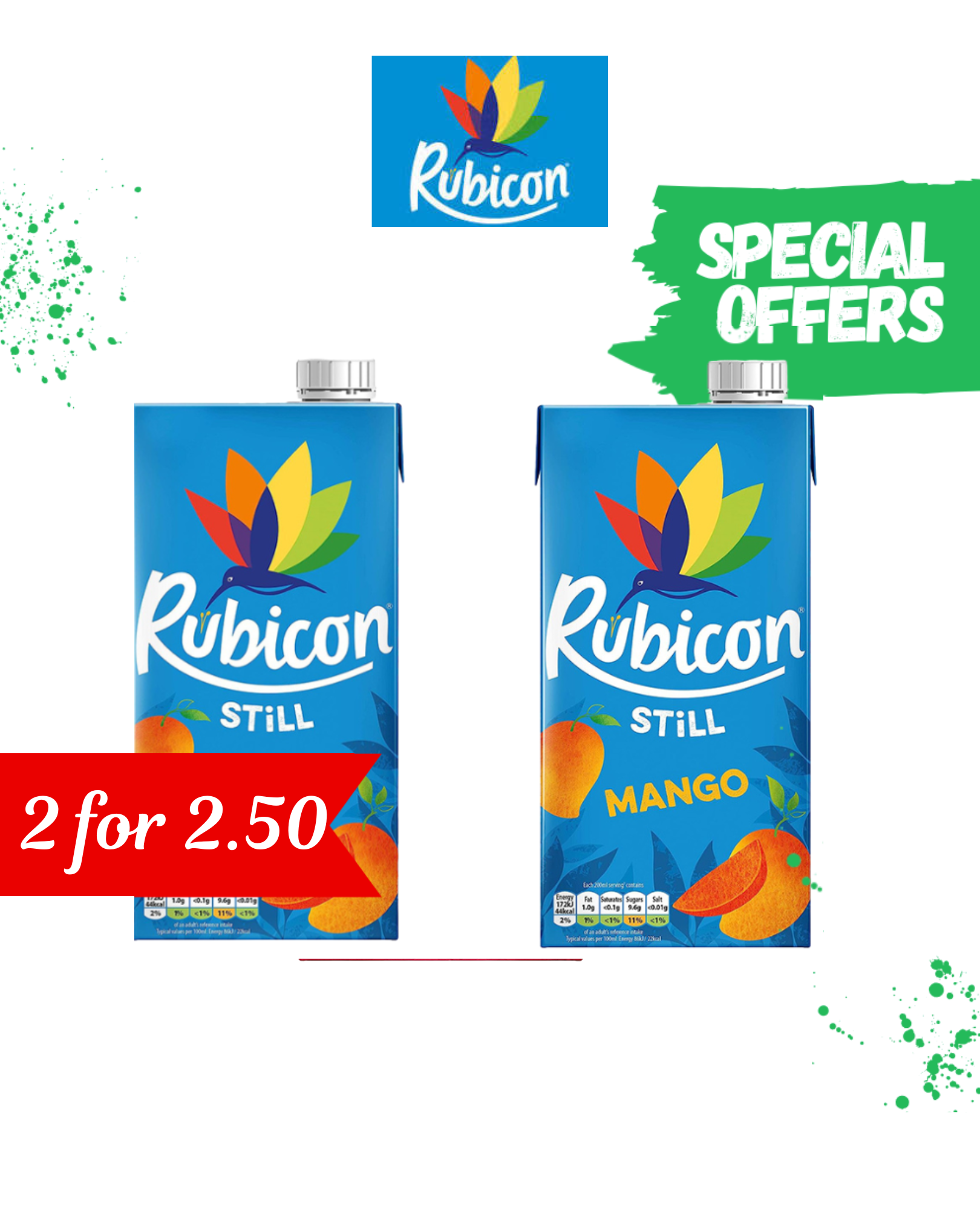 Rubicon Mango Still Juice Drink 1L