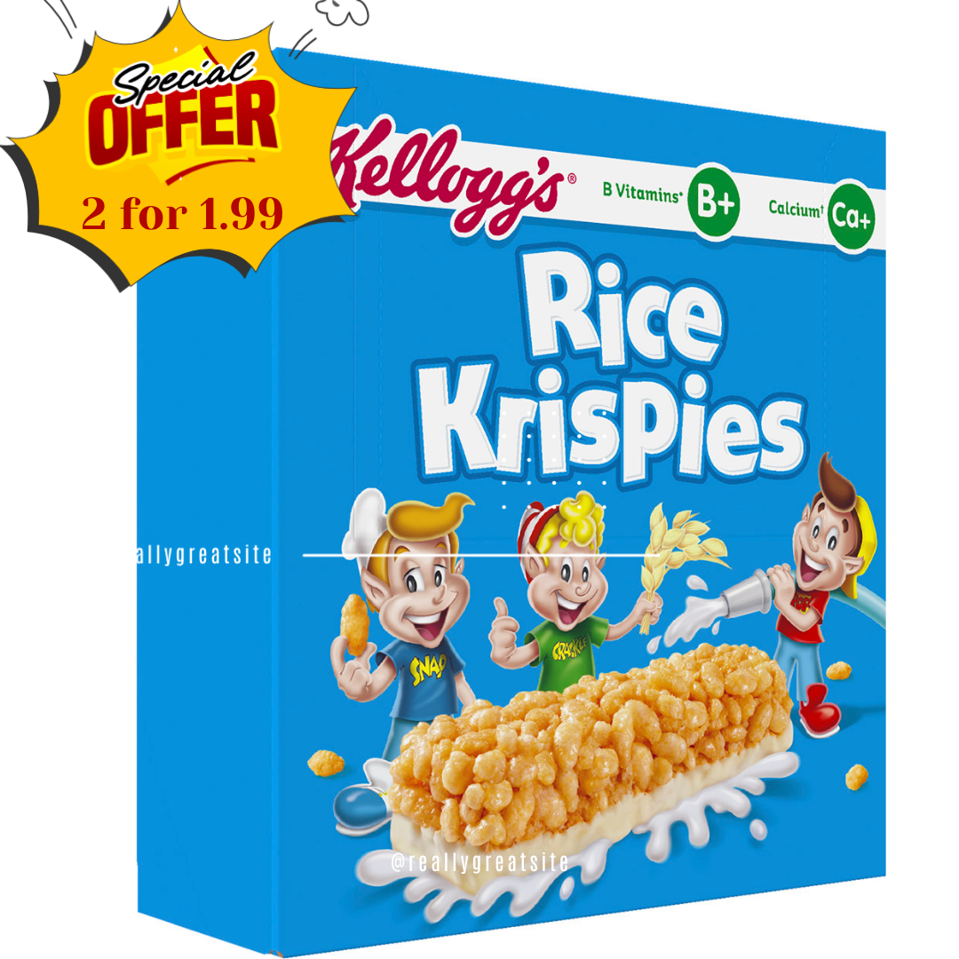 Kellogg’s Rice Krispies Snack Bar (6 × 20 g)