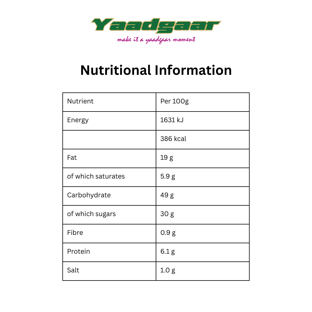 Yaadgaar Almond Slices - 5 slices