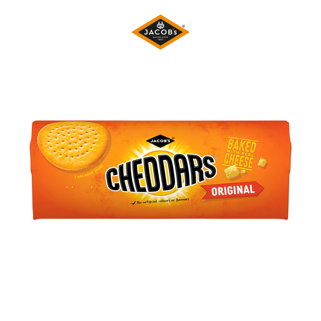 Jacob's Baked Cheddars Cheese Crackers 150g