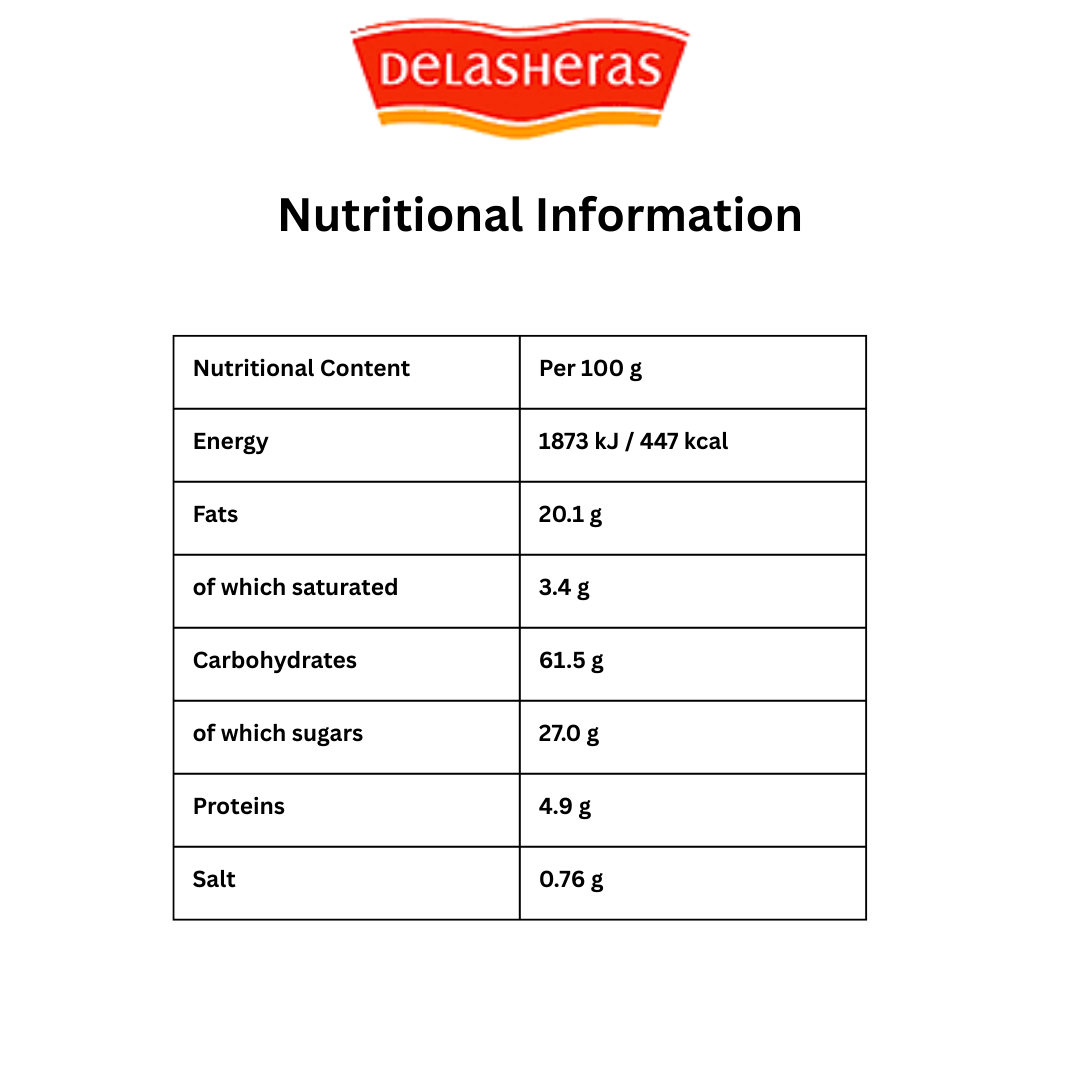 Delasheras Traditional Fairy Cakes – 12 Mini-Muffins – 280g