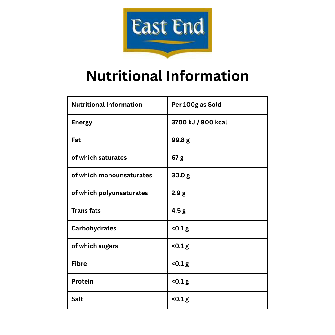 East End Pure Butter Ghee – 2kg