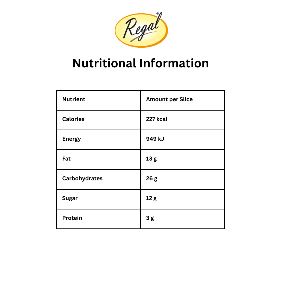 Regal Marble Cake Slice Cake Slices 400g - 8 pcs