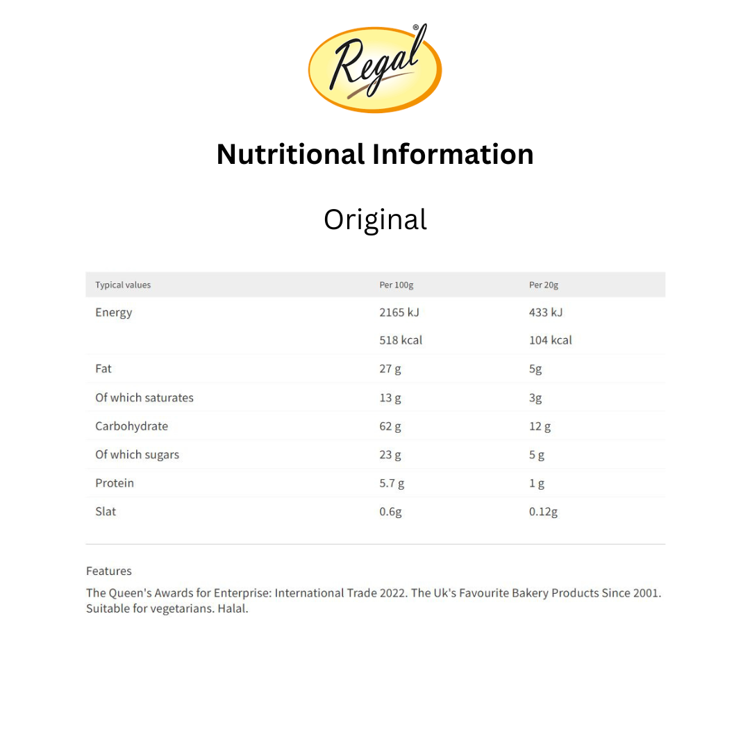 Regal Bakery Sprits Cookie Rings – 350g
