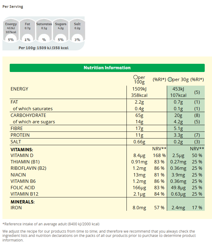 Kellogg's Bran Flakes 500g